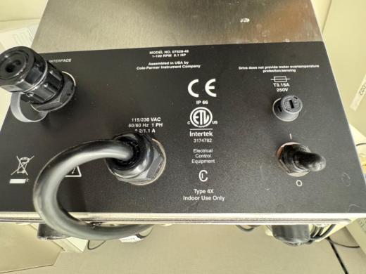 Cole Parmer Masterflex L/S Pump Model 07528-45 with Easy-Load II Pump Head-cover