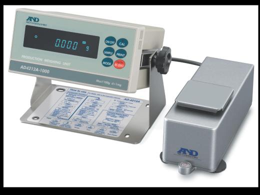 A&D AD-4212A-1000 Weigh Module Balance with 1100g Capacity and 1mg Readability-cover