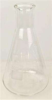 Norchemist 1000mL Borosilicate Glass Erlenmeyer Flask for Liquid Handling-cover