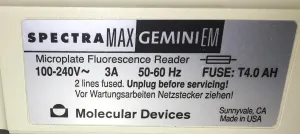 SpectraMax Gemini EM Microplate Fluorescence Reader, 6 of 7