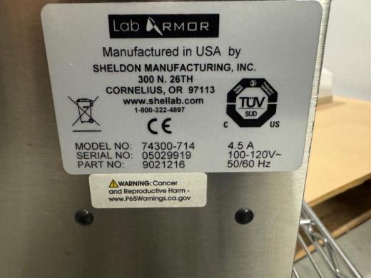 Lab Armor Bead Bath Model 74300-714 with Manual Temperature Control and Stainless Steel Housing-cover