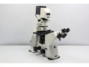 Zeiss Observer D1 Inverted Fluorescence Microscope with Motorized Filter Turret and CMOS Camera, 2 of 20