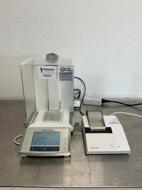 Mettler Toledo X205BDU DualRange Precision Analytical Balance with Dual Range and Printer-cover