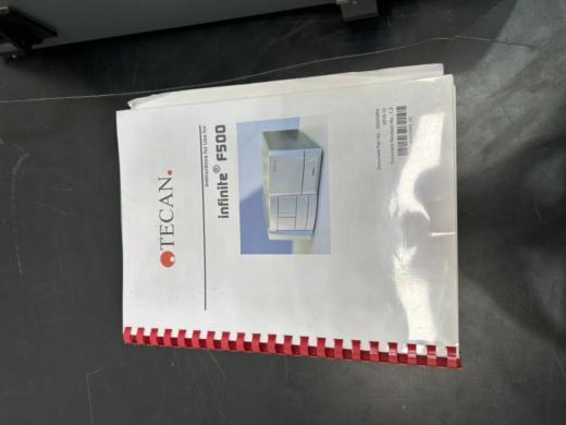Tecan Infinite F500 Multimode Microplate Reader with Injection Modules and Bottom UV Detection-cover