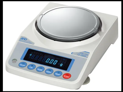 A&D FZ-2000i Precision 2-Place Analytical Balance with Internal Calibration