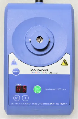 Ion Torrent Ultra-Turrax Tube Drive UT TD Sample Disperser 1100 rpm for Tissue & Tablets