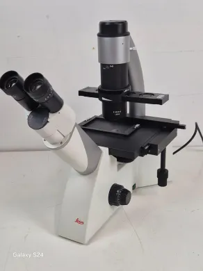 Leica DMi1 Inverted Microscope with Flexacam C1 for Cell and Tissue Culture Imaging