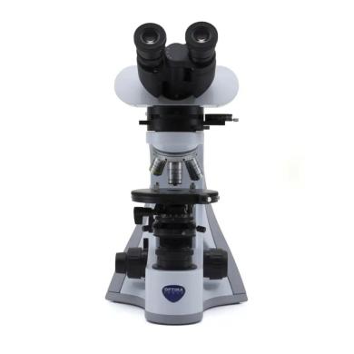 Optika B-510 Trinocular Polarizing Microscope with 400x Magnification and IOS PLAN Optics-cover