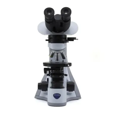 Optika B-510 Trinocular Polarizing Microscope with 400x Magnification and IOS PLAN Optics
