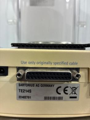 Sartorius TE214S Analytical Balance with Draft Shield for Precision Weighing-cover
