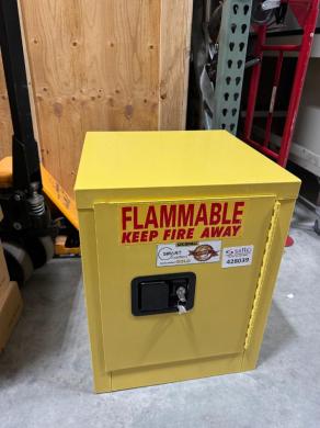Securall Flame Cabinet - NFPA and OSHA Compliant Flammable Liquid Storage Cabinet-cover