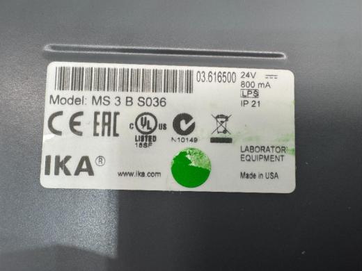 IKA MS 3 B S036 Laboratory Vortex Mixer with Adjustable Speed Control-cover