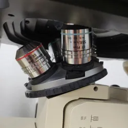 Nikon Epiphot 200 Metallurgical Microscope with BF/DF, Polarizer/Analyzer, and Camera, 8 of 13