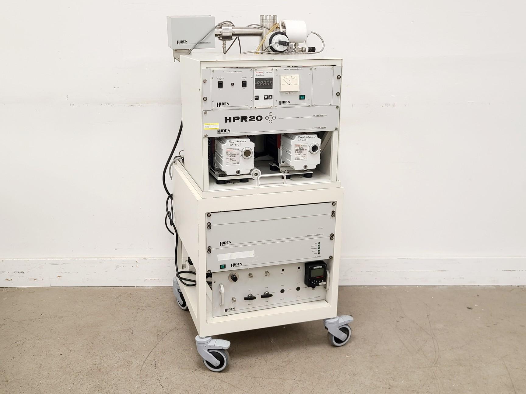 Hiden Analytical HPR20 QMS Sampling System with HAL IV RC Interface and Gas Panel