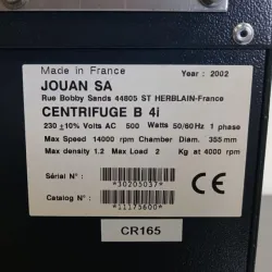 Jouan B 4i Centrifuge, 7 of 18