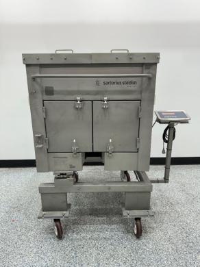 Sartorius 650L Stainless Steel Jacketed Palletank for Bioprocessing Applications-cover