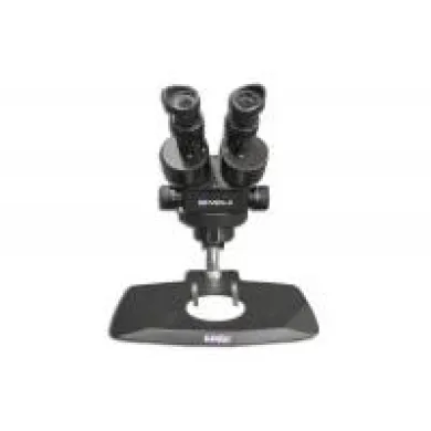 Meiji EMZ-5/BLACK Zoom Stereo Microscope with PK/BLACK Ergonomic Stand