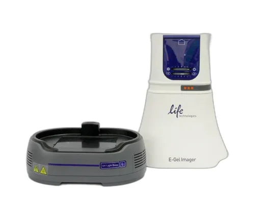 Life Technologies E-Gel Imager Camera Hood with UV Light Base for Gel Documentation