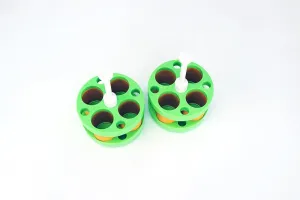 Beckman Coulter SX-4750 Round Bucket Adapter 359486 for 4 × 50 mL Round-Bottom Tubes, Set of 2, 2 of 2