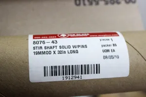 Ace Glass 8076-43 Solid Stir Shaft 19mm OD x 32in for Homogenizer Stirring Systems, 2 of 4