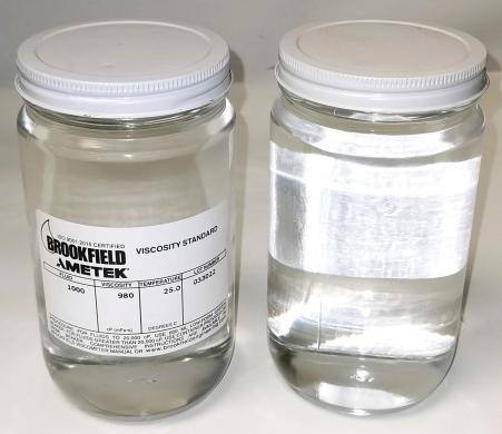 Brookfield #1000 Viscosity Standard (1,000cp) Calibration Fluid-cover