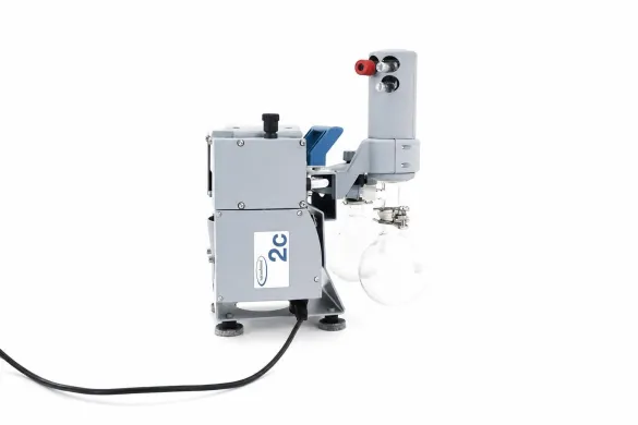Vacuubrand MZ 2C NT+ AK Chemical-Resistant Diaphragm Vacuum Pump with Exhaust Condenser, X-Ray & Crystallography