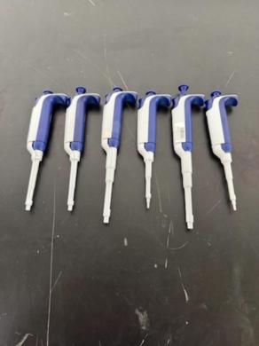 Rainin Pipet-Lite XLS Single Channel Pipettes, Set of 6-cover
