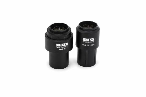 Zeiss Widefield Microscope Eyepiece Set, 10x/25 Eyeglass-Compatible, Fixed and Focusable, 464003 + 464002-9901-cover