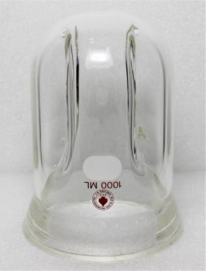 Ace Glass Morton 1000mL Cylindrical Reaction Vessel with Enhanced Stirring, Turn-Key Refurbished-cover