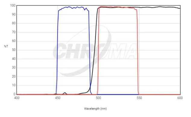 Chroma 49002 ET EGFP Fluorescence Interference Filter Set