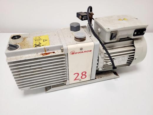 Edwards 28 E2M28 Rotary Vane Vacuum Pump for Laboratory Applications-cover