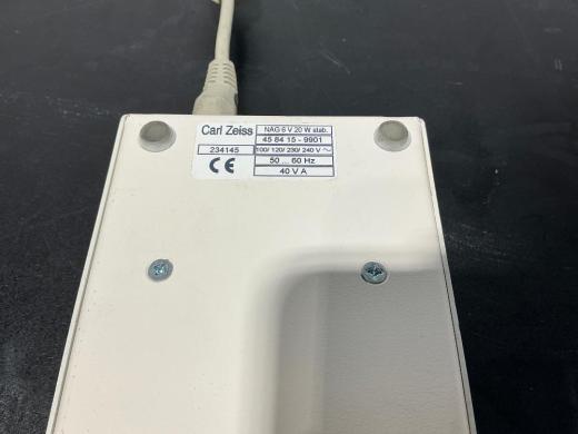 Carl Zeiss Model 45 84 15-9901 Adjustable Power Supply Unit for Microscopes-cover
