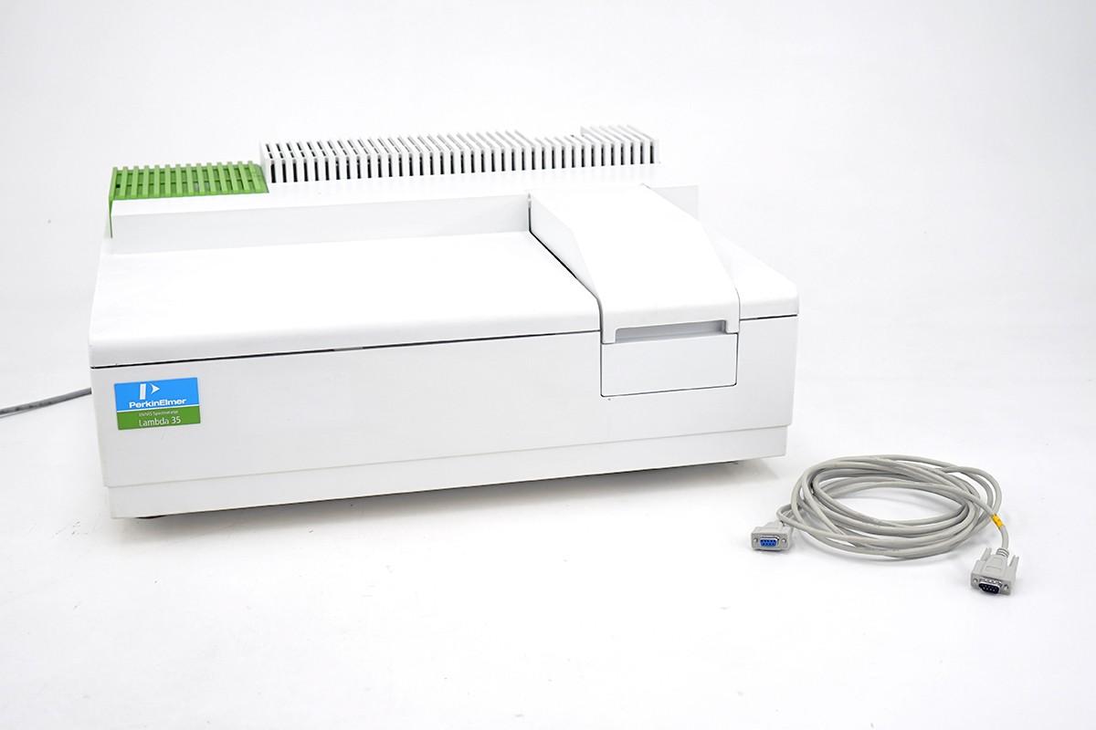 PerkinElmer Lambda 35 Double-Beam UV/Vis Spectrometer with 8-Position Automatic Cell Changer, 190–1100 nm, 0.5–4 nm Bandwidth