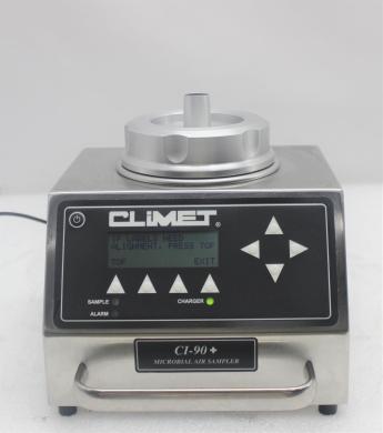 Climet CI-90 Microbial Air Sampler with 99 LPM Flow Rate and Rechargeable Battery-cover