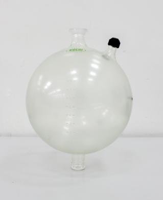 BUCHI 10L Safety Coated Borosilicate Receiving Flask Model 037569 for Rotary Evaporators-cover