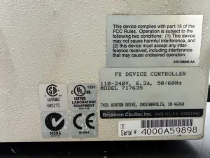 Beckman Coulter FX Device Controller Model 717635 for Laboratory Automation Systems, 3 of 3