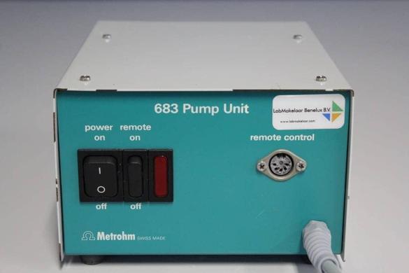 Metrohm 683 Pump Unit-cover
