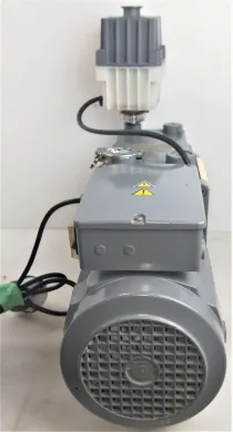 Edwards E2M28 Dual Stage Rotary Vane Mechanical Vacuum Pump with EMF20 Oil Mist Filter (21 CFM)