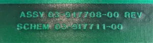 Varian 03-917708-00 Keyboard Display Board for Varian Star 3400 GC, 2 of 3
