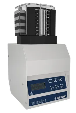 Gilson MINIPULS 3 Pump (Drive Unit) w/ Selectable High Flow Peristaltic Pump Head
