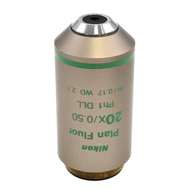 Nikon Plan Fluor 20x Phase Contrast Microscope Objective Lens-cover