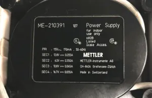 Mettler Toledo AT201 Analytical Balance with 205g Capacity and 0.0001g Readability, 10 of 10