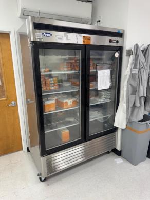 Atosa MCF8707 Double Door Glass Laboratory Refrigerator for Controlled Cold Storage-cover