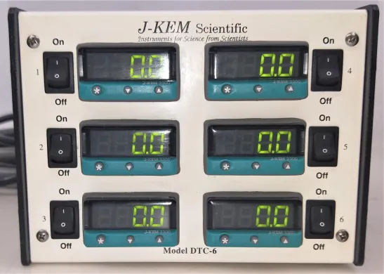J-KEM Model DTC-6 Multi-Channel Temperature Controller