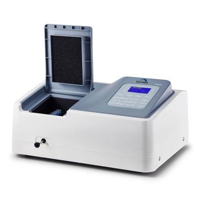 SCILOGEX SCI-V1100 UV-Visible Spectrophotometer with Halogen Lamp, 320-1100nm, 2nm Bandwidth-cover