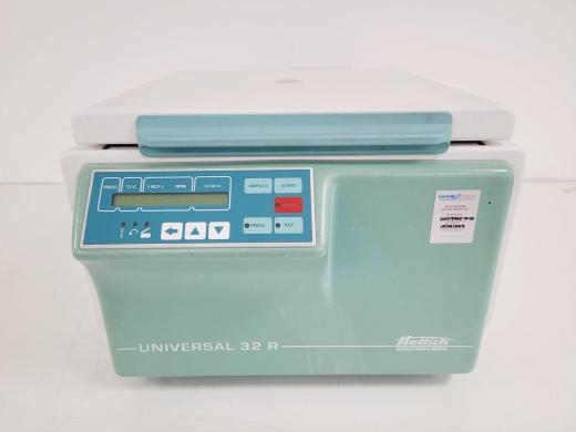 Hettich Universal 32 R Centrifuge with 4000rpm Rotor  Lab-cover