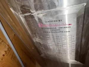 Prosysco 300L Stainless Steel Pressure Vessel for Bioprocessing Applications, 7 of 8