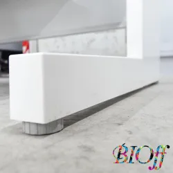 Uchida Yoko 5-110-6790 Skaena Desk System White 1600 × 1200 × 720 mm, 4 of 5