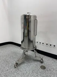 Cuno Reactor Vessel Model 16 zp 3 Stainless Steel Pressure Vessel, 2 of 3