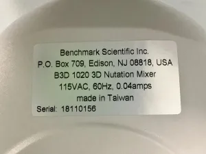 Benchmark Nutator MiniMixer 3D Rocking Western Blot Mixer with Fixed 24 rpm Speed, 10 of 10